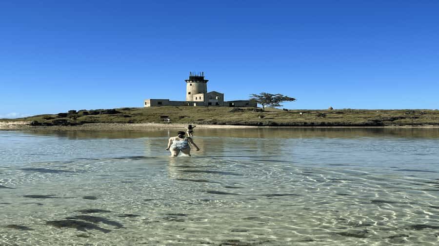 5 Islands Private Speedboat w/ Snorkeling + Lunch & Drinks - Ile aux Cerfs: The Two-Part Island Time (and Why It Matters)