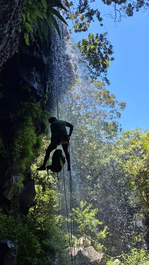 Abseiling/Canyoning - Food, photos/videos, and the small-group vibe