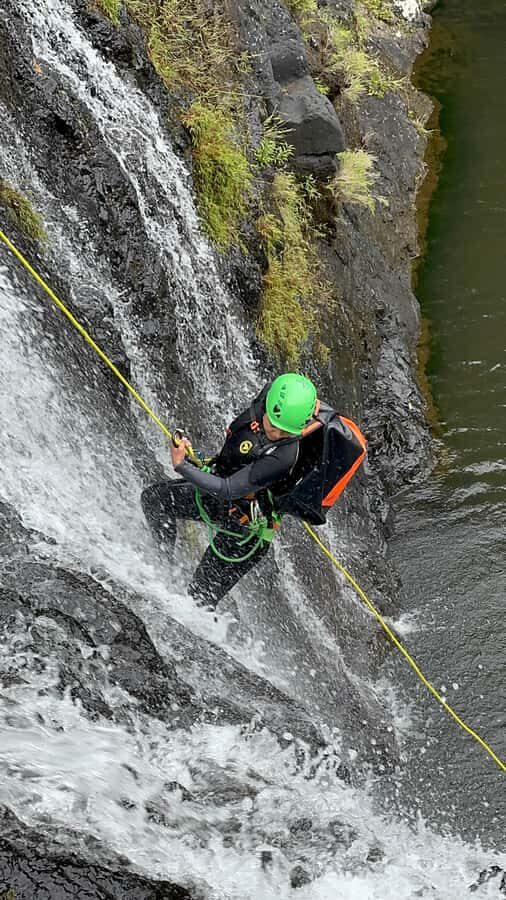 Abseiling/Canyoning - Meeting at Henrietta Cemetery (9:30 a.m.) and the walk-in rhythm
