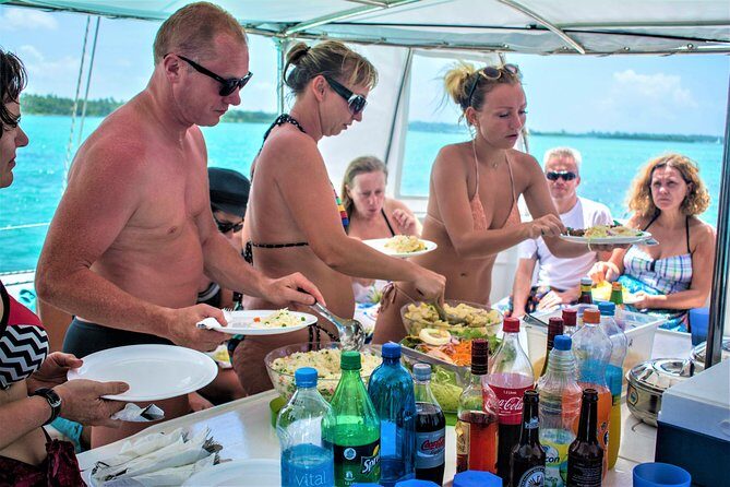 Catamaran Ile aux Cerfs, snorkeling + GRSE Waterfall, BBQ & Bar - Grande Riviere Sud Est Stop: A Short Waterfall Moment With Ocean Views