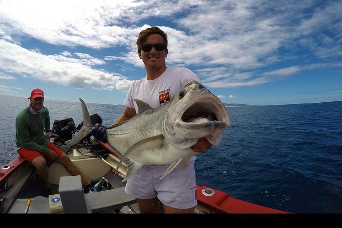 Fishing Trips. Popping, jigging, big game, live bait - Rodrigues fishing, Mauritius start: what this day really feels like
