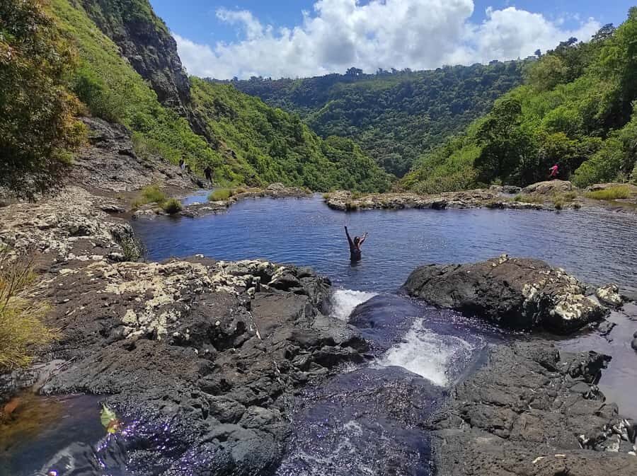 From Quatre Cocos: Tamarind Falls Hiking Day Trip - Tamarind Falls: swimming, natural pools, and that waterfall massage