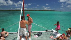 Full-Day Catamaran Cruise to Île aux Cerfs with BBQ Lunch - From Pointe Jérôme to the sea: what your morning looks like