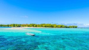 Grand Bay: Catamaran Cruise to Flat Island with BBQ Lunch - Meeting on Grand Baie’s beach: getting to the catamaran