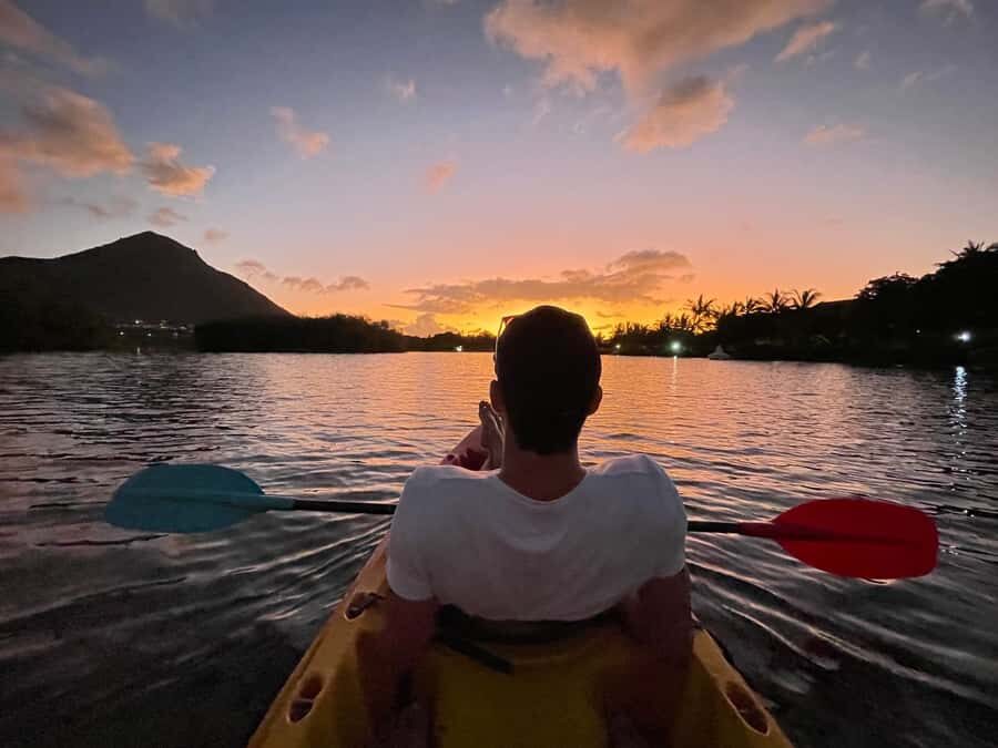 Guided Sundowner Kayak Tour - Sundowner Kayaking on the Tamarin River: why this works