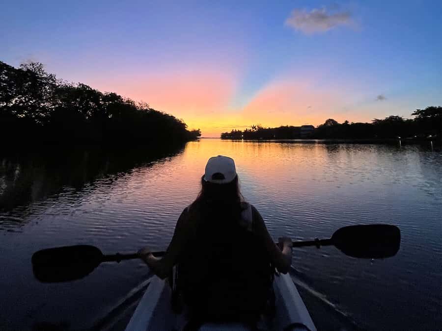 Guided Sundowner Kayak Tour - The 90-minute flow: calm rowing, reflective water, then sunset magic