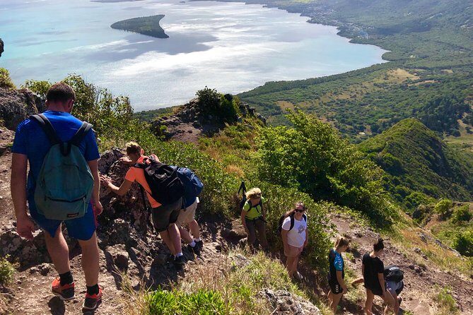 Hiking and Climbing UNESCO Le Morne Brabant - Guide Bryn and the group experience (small enough to matter)