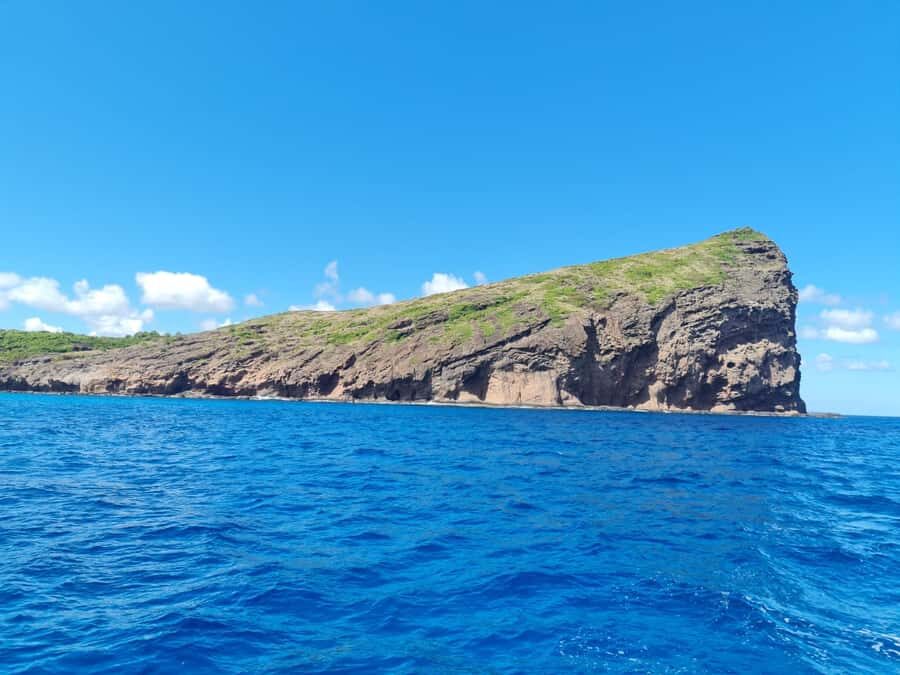 Ilot Gabriel: Catamaran Cruise & BBQ Lunch - Coin de Mire on the way back: the view pass you might add to