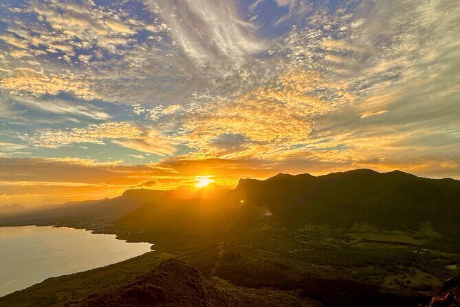 Le Morne Brabant Sunrise Hike - The Sunrise Payoff: Southwest Views and Lagoon Vistas