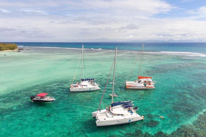 Luxury Catamaran Cruise: The Northern Islands - The BBQ lunch, drinks, and the crew that keeps things moving