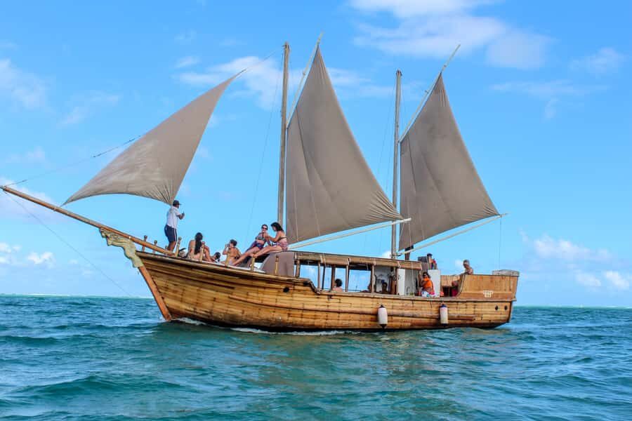 Mauritius: Boat trip to Ile aux Cerfs with Lunch/waterslide - Trou d’Eau Douce to catamaran sailing: the day’s pace