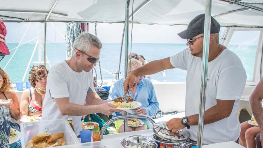 Mauritius: Catamaran Day Cruise to lle aux Cerfs with Lunch - Music, Social Energy, and How to Choose Your Mood