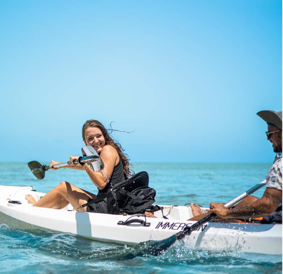 Mauritius: Guided Kayak tour to Benitiers Island - What to bring (and what to wear) so you enjoy the effort