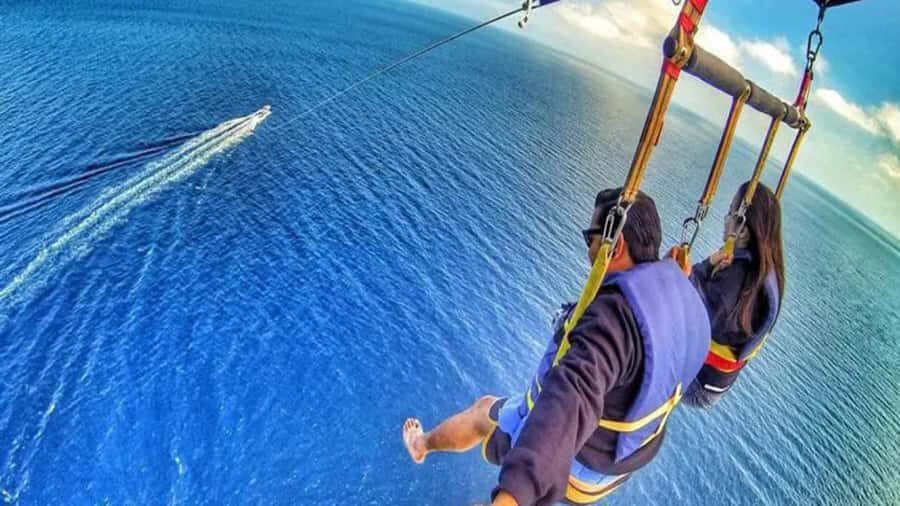 Mauritius: Ile aux Cerf Catamaran w/Waterfall Visit & Lunch - Unlimited BBQ Lunch on the Water (And Drinks That Keep Up)