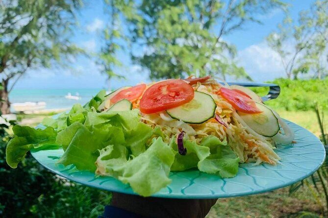 Mauritius : Ile Aux Cerfs 3 islands Speed Boat Trip with BBQ - Île aux Cerfs: where the BBQ happens and the day starts to feel like vacation