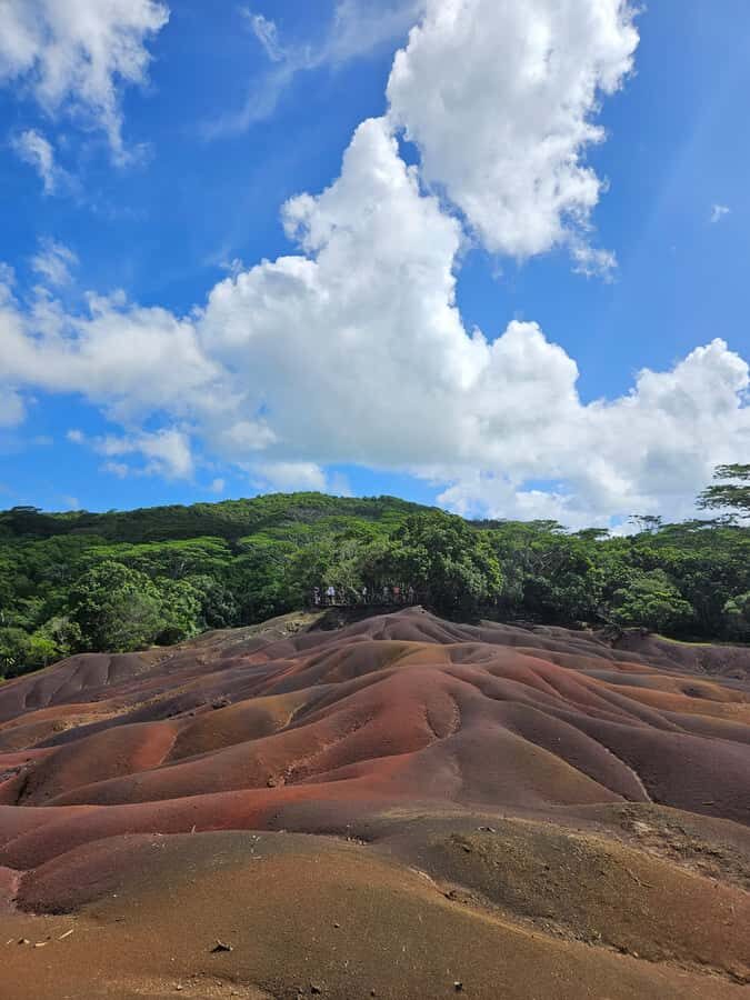 Mauritius: Private Southwest Chamarel Highlights Tour - Chamarel Seven Coloured Earths and waterfalls: the payoff stop