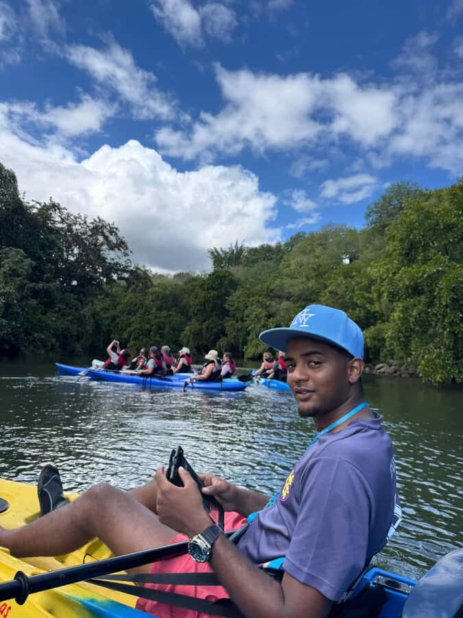 Mauritius: River Guided Kayak Tour with Monkeys - Getting on the water: what kayaking the river is like