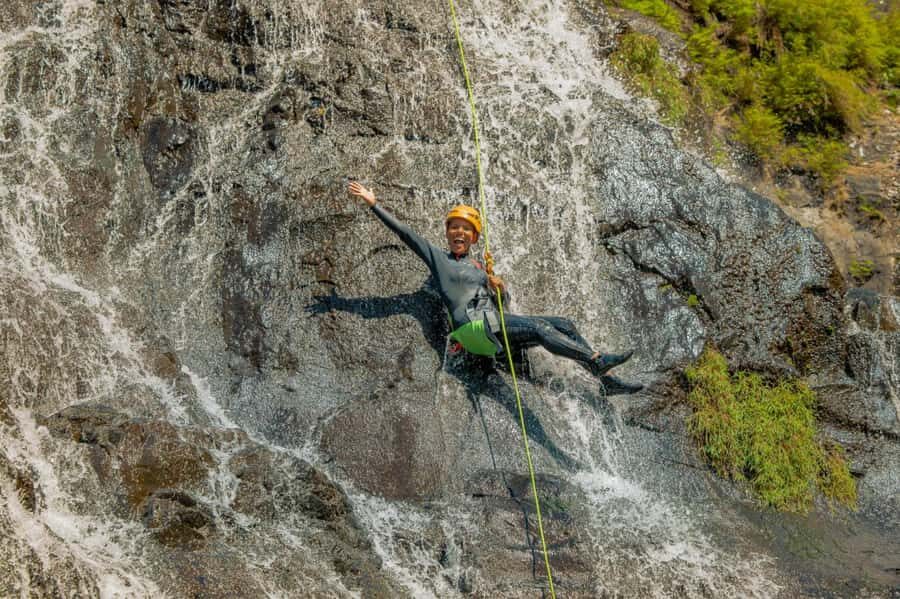 Mauritius: Tamarind Falls Canyoning Adventure - Key highlights at Tamarind Falls (7 Cascades)