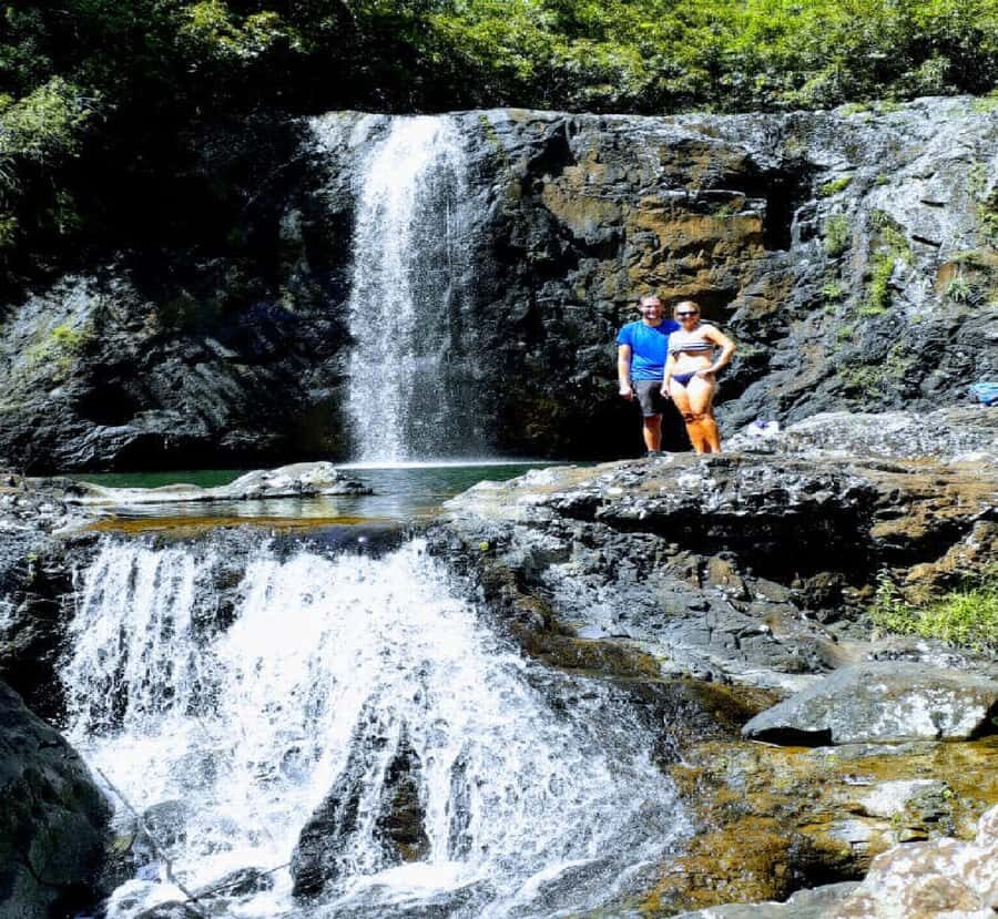 Mauritius: Tamarind Falls Guided Hike with Swim and Lunch - After the break: reaching the fifth waterfall and choosing your path down
