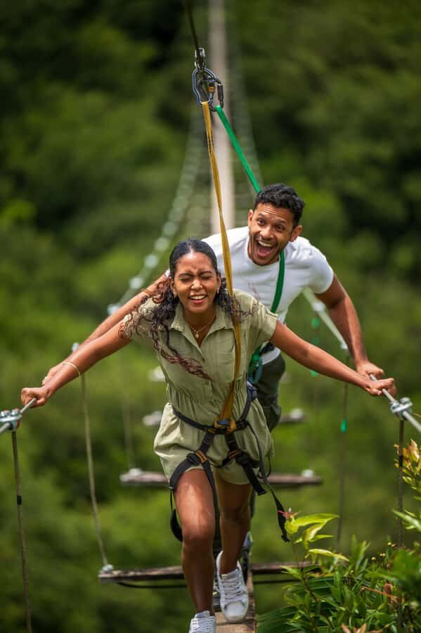 Mauritius: Vallé Advenature Park, Nepalese Bridge - What’s Not Included: Park Entry, GoPro Rental, and Photo Sales