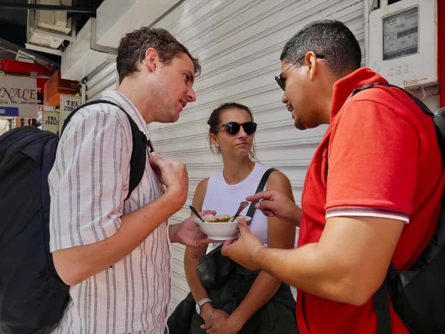 Port Louis: Street Eats and City Highlights Walking Tour - The main street food stretch in Port Louis