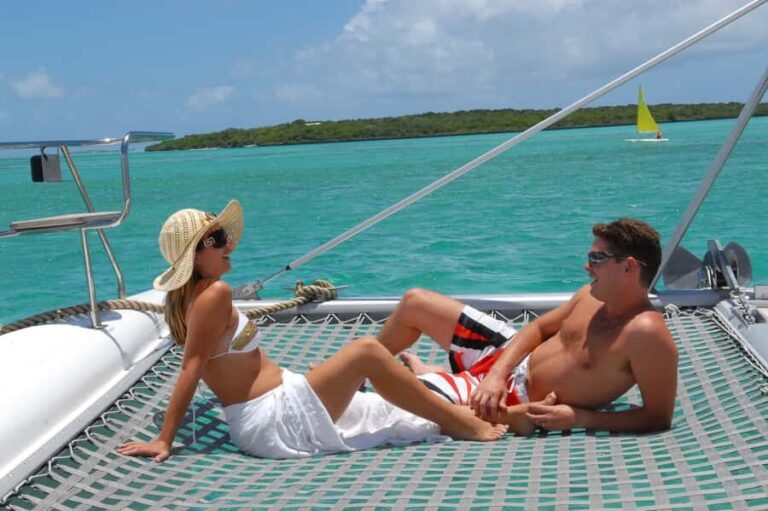 Private Catamaran Charter to Ile aux Cerfs - Pointe Jérôme Start: Easy, Crew-Led, and Built for Comfort