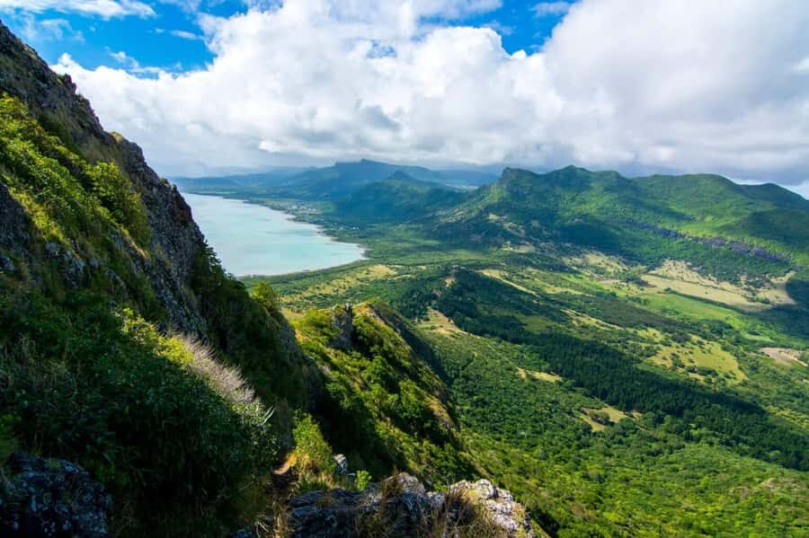 PRIVATE LeMorne Mountain Picturesque Hike-UNESCO Recognised - The Tough Parts: Scrambling Coaching, Not Guesswork