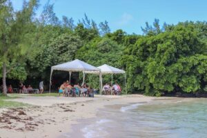 Private speed boat to ile aux cerfs - Where the trip starts: Chez Tino in Trou d’Eau Douce