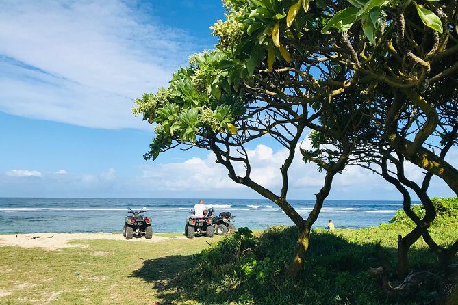 Quad Excursion South Mauritius 35km - The “35km Route” Effect: Sugar Cane, Basins, Natural River, Old Chimney