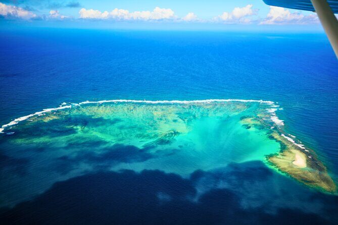 Seaplane Tours over the turquoise lagoon of the East of Mauritius - Belle Mare takeoff and the flight time you’re really buying