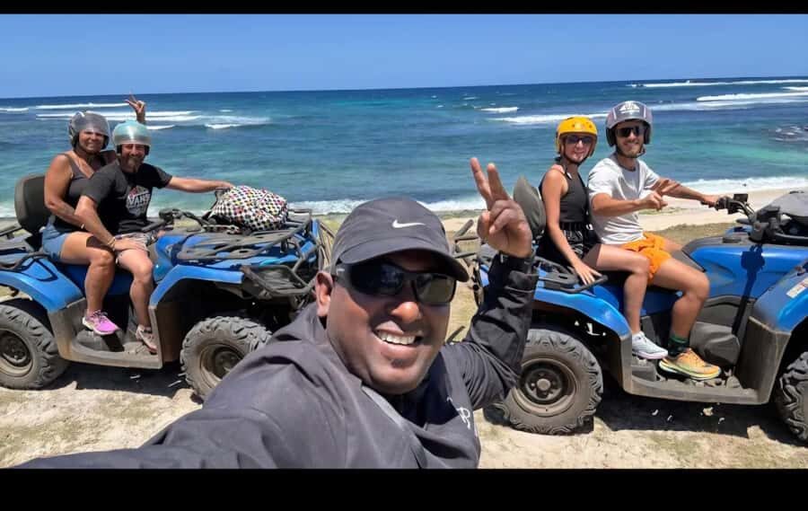 South of Mauritius: Quad Bike Tour - Sugarcane Fields to the Coastal Tracks: Riding at a Real Working Tempo