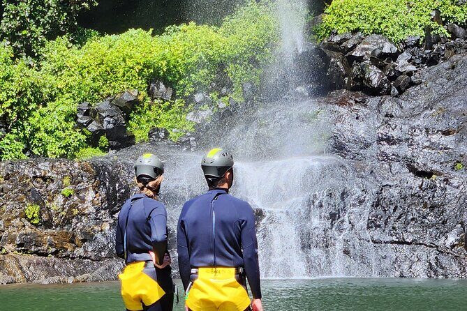 Tamarind Falls Abseiling - Small-group guiding with Freddy and Geez
