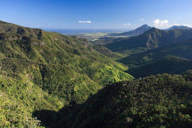 TAXI South guided tour. - Stop 1: Trou aux Cerfs Volcano Views and a Quick Shopping Break